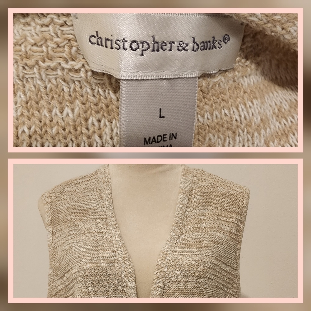 Christobher & Banks Vest Sweater - Picture 5 of 5